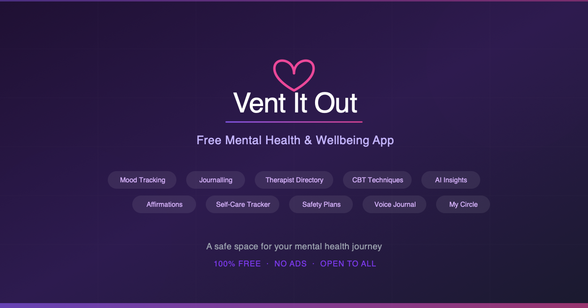Vent It Out — 官网预览图